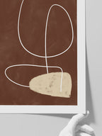 Organic Lines 2 - Art Print