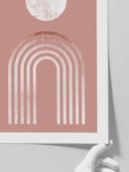 Arch And The Moon - Art Print