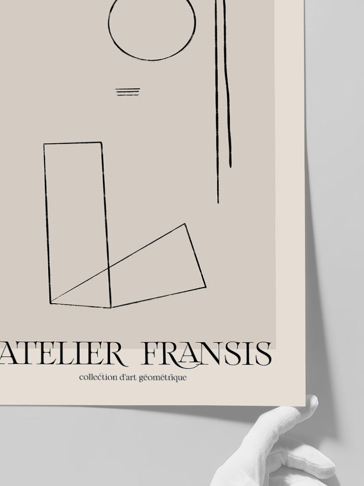 Atelier D'art N2 - Art Print  Poster