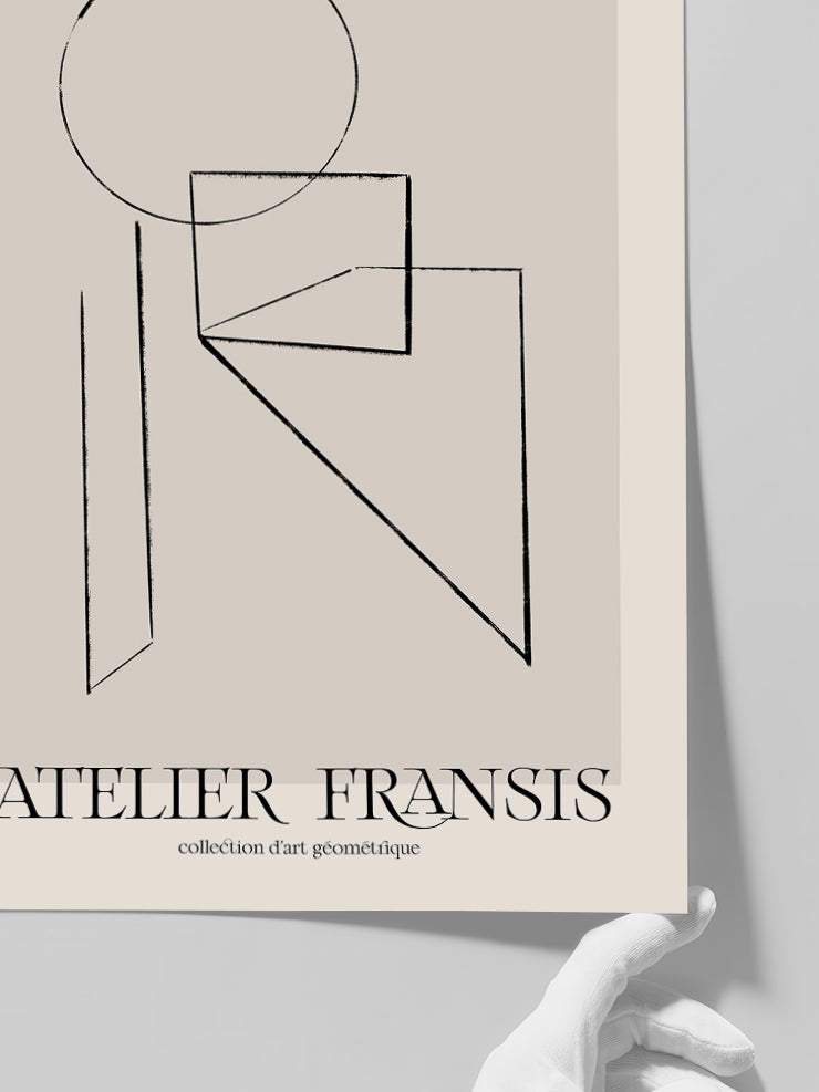 Atelier D'art - Art Print  Poster