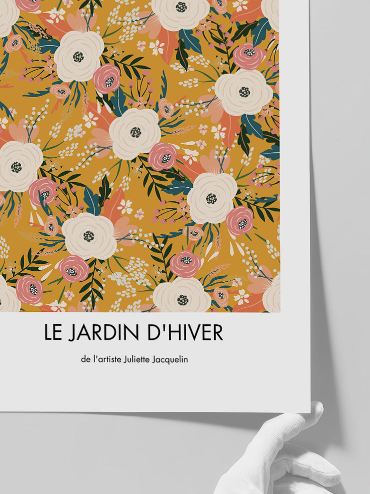 Jardin D'hiver - Art Print  Poster