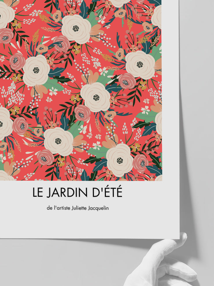 Jardin D'été - Art Print  Poster