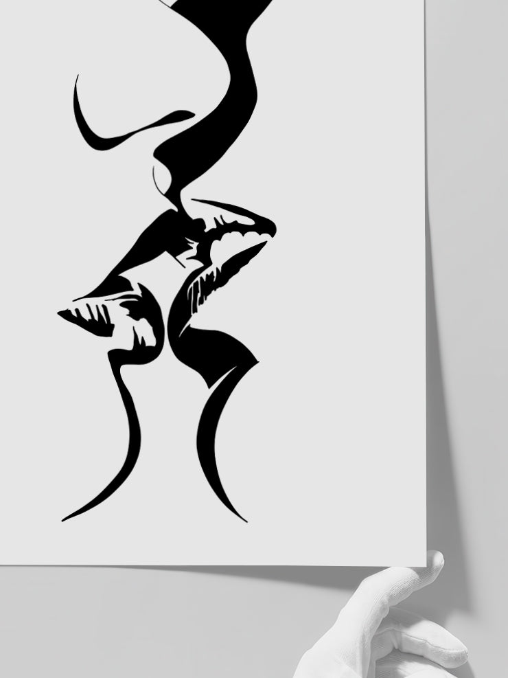 The Kiss - Art Print
