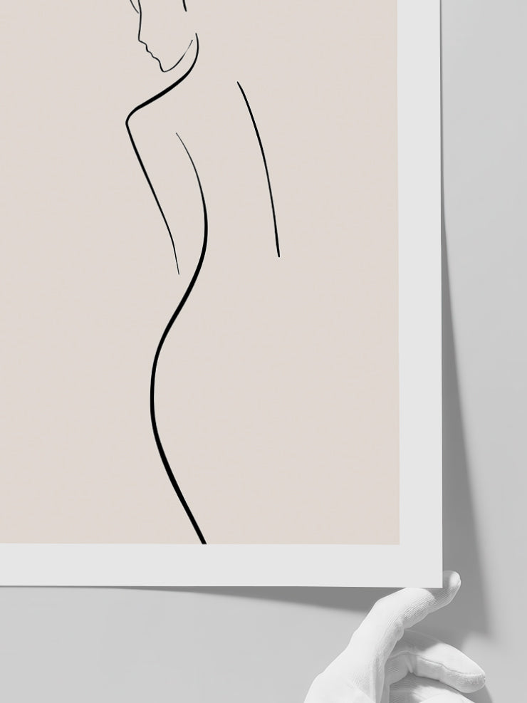 Nü N3 - Art Print  Poster