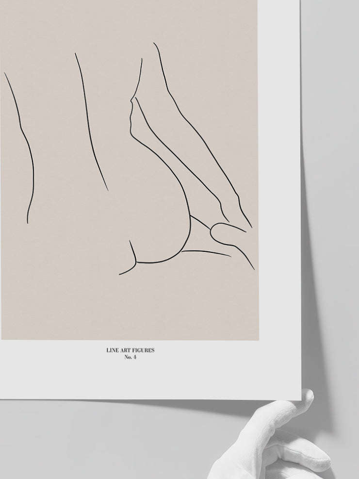 Kadın N5 - Art Print  Poster