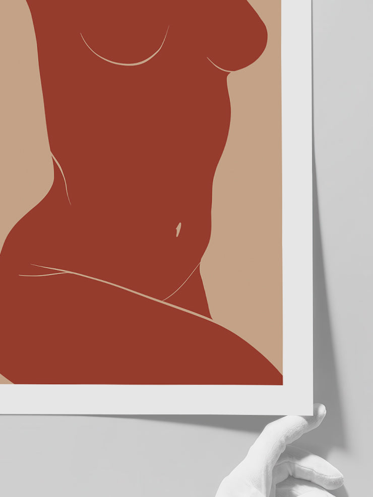 Litografi N4 - Art Print  Poster