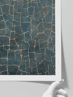 Gold Veins N1 - Art Print