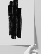 Black Stroke - Art Print