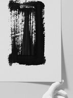 Black Stroke N2 - Art Print