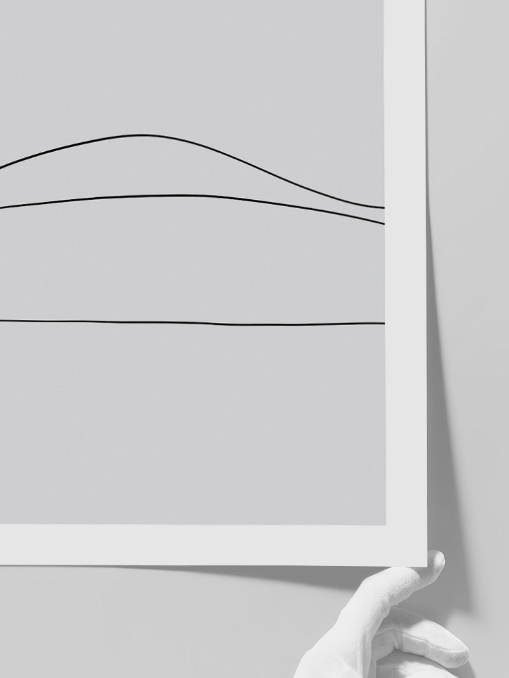 Minimalist Lines N1 - Art Print
