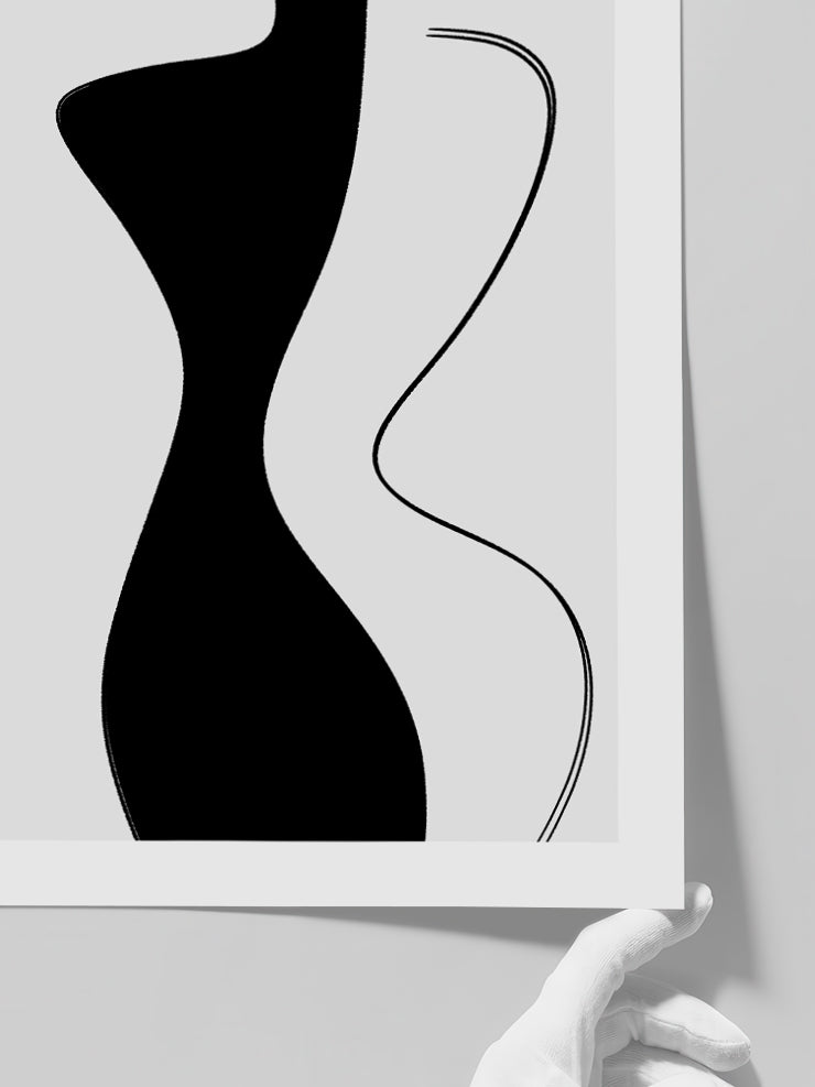 Line Art N1 - Art Print