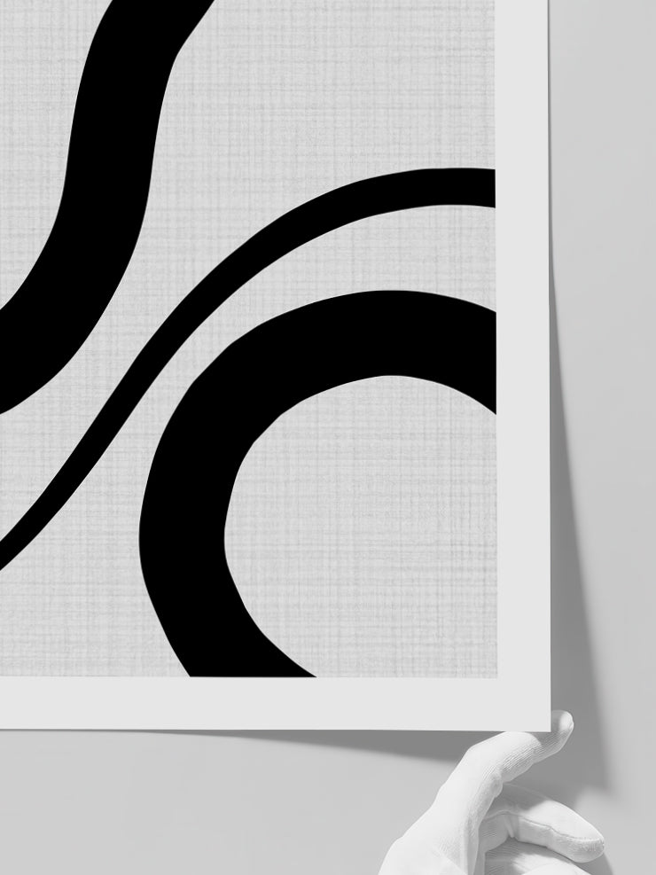 Shape Of The Water N2 - Art Print