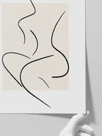 Woman Body - Art Print