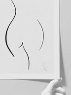 Woman Body Shape - Art Print