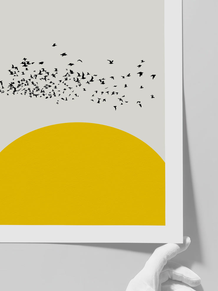 Güneşin Doğuşu - Art Print  Poster