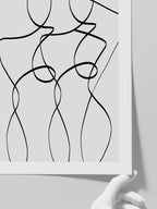 İki Kadın - Art Print