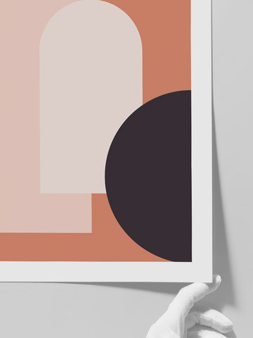 Bold Shapes N3 - Art Print