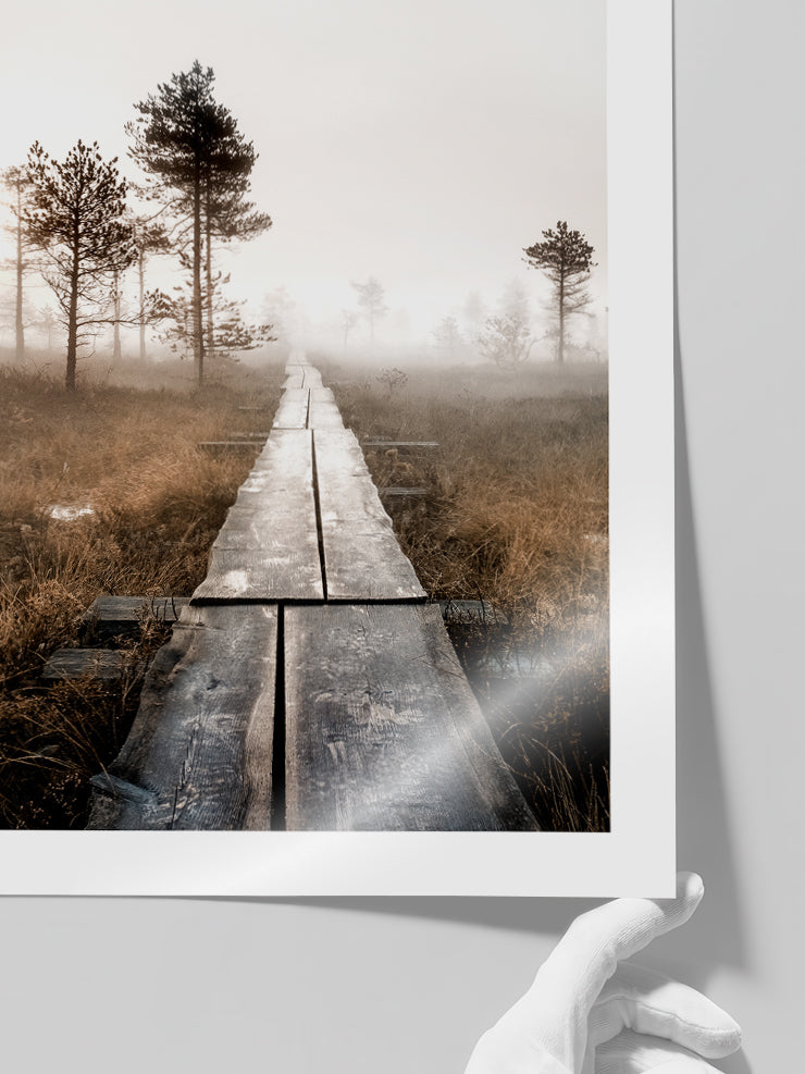Brume Matinale N3 - Art Print  Poster