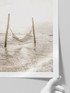 Deniz Ve Hamak - Art Print