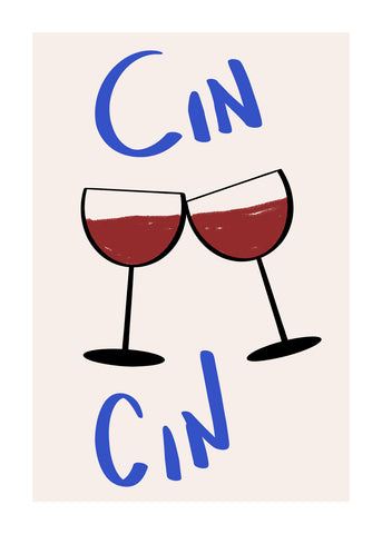 Çin Çin - Art Print