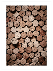Şarap Mantarları Poster - Giclée Baskı