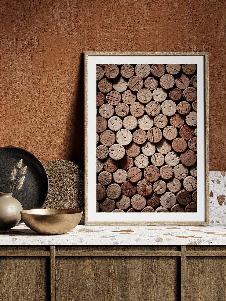 Şarap Mantarları - Art Print Ürün ikincil görseli