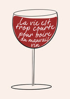 Good Wine - Art Print