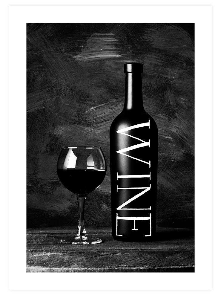 Şarap - Art Print