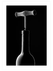 Şarap Şişesi Poster - Giclée Baskı