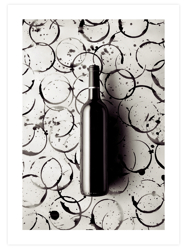 A Touch Of Wine - Art Print