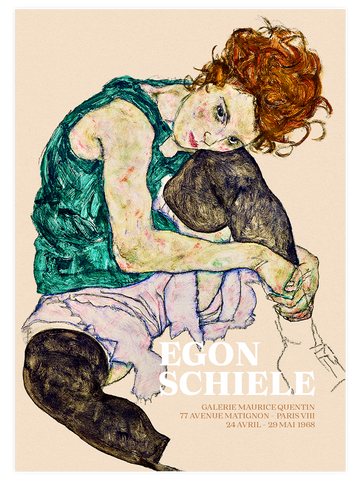 Egon Schiele Afiş - Art Print