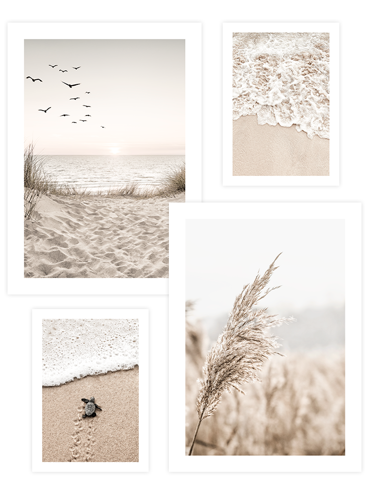 Sükunet ve Sakinlik Poster Seti