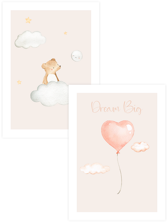 Sweet Beige Touch - Poster Seti Duo