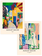 August Macke Bazar - Poster Seti Duo