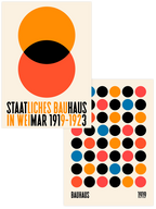 Bauhaus - Poster Seti Duo
