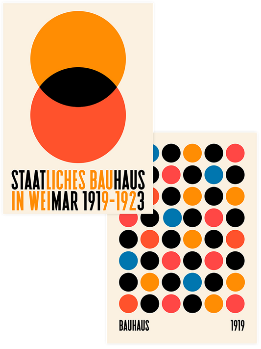 Bauhaus - Poster Seti Duo