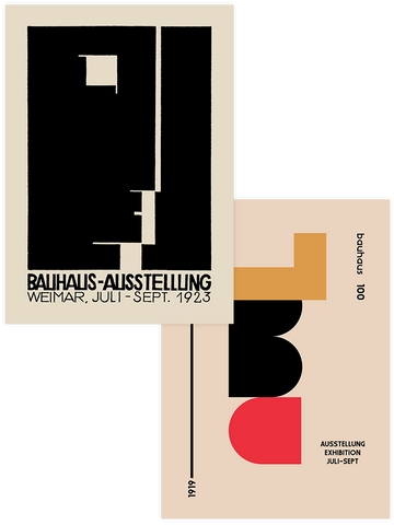 Bauhaus Afiş - Poster Seti Duo