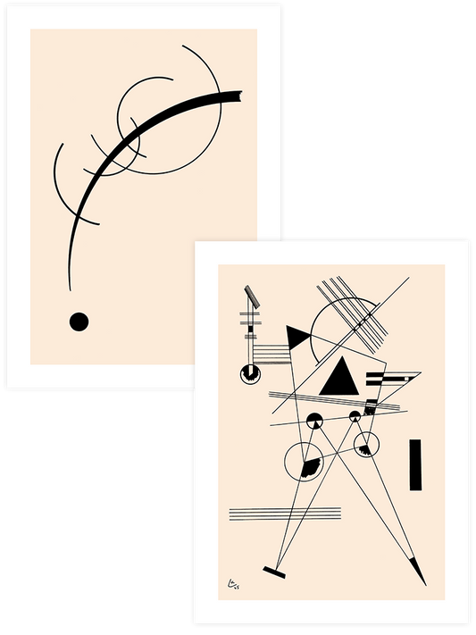 Kandinsky Art - Poster Seti Duo