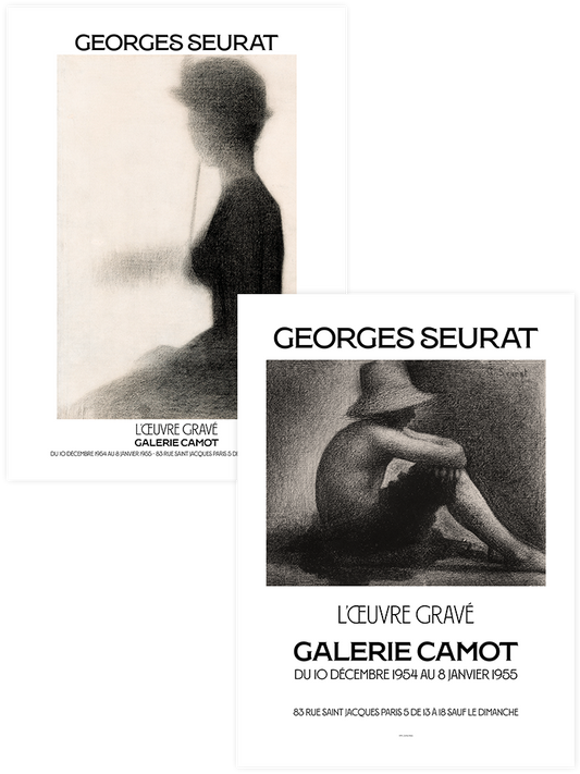 Georges Seurat Afiş - Poster Seti Duo