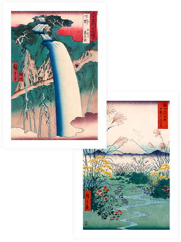 Japon Sanatı - Poster Seti Duo