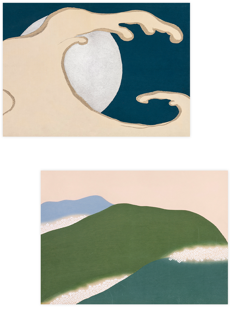 Kamisaka Mountains - Poster Seti Duo