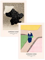 Kamisaka Sekka Snow - Poster Seti Duo