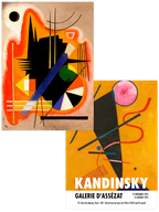 Kandinsky Einige Spitzen - Poster Seti Duo