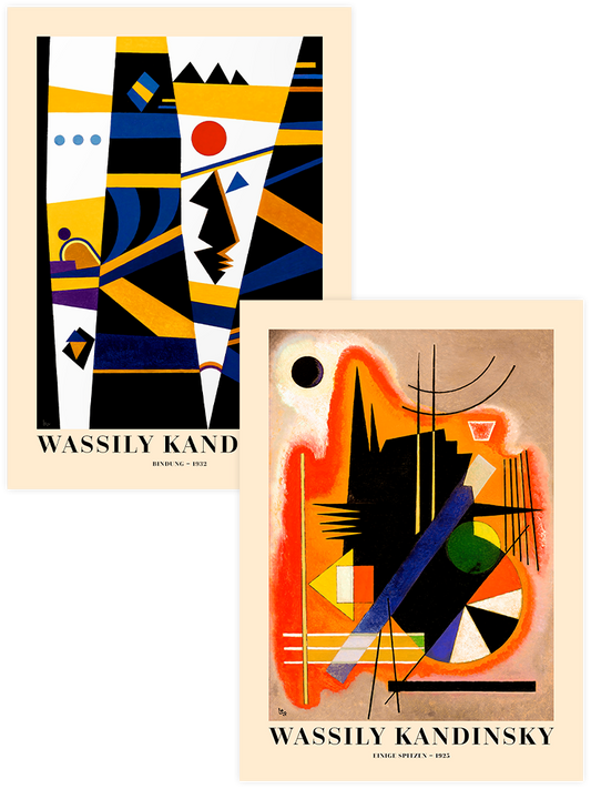 Kandinsky Binding - Poster Seti Duo