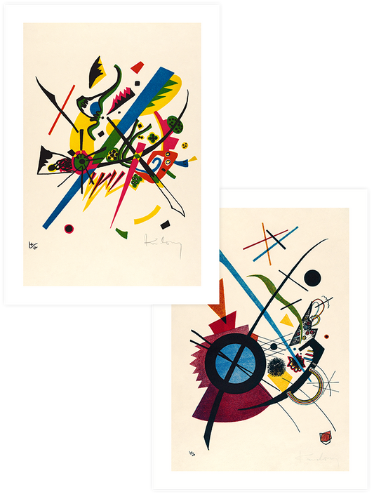 Kandinsky Small Worlds - Poster Seti Duo