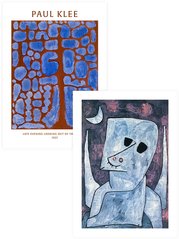 Paul Klee Angel - Poster Seti Duo
