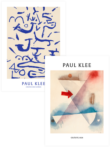 Paul Klee Gelaute - Poster Seti Duo