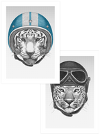 Leopar & Kaplan Pilot - Poster Seti Duo