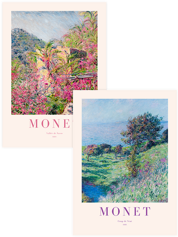 Monet The Valley - Poster Seti Duo