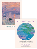 Monet Impression - Poster Seti Duo